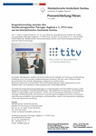 Kooperationsvertrag zwischen dem Textilforschungsinstitut Thüringen-Vogtland e. V. (TITV) Greiz und der Westsächsischen Hochschule Zwickau