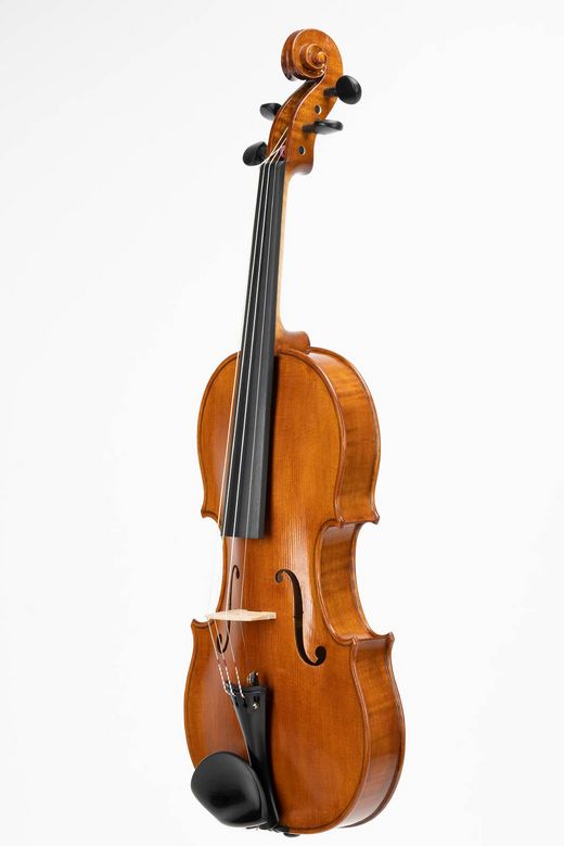 Foto: modernen Violine - schräge Seitenansicht