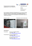 PDF: Prüfzelle. Temperaturtests bei Umgebungstemperaturen von -30 °C bis 50 °C.