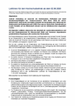 PDF: Leitlinien für den Hochschulbetrieb ab dem 02.06.2020.