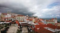 Foto: Blick über einen Teil von Lissabon.