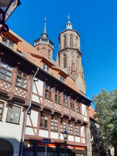 Foto: historische Gebäude der Altstadt Göttingen