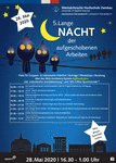 PDF: Flyer mit Programm. 5. Lange Nacht der aufgeschobenen Arbeiten.