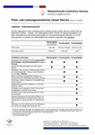 PDF: Preis- und Leistungsverzeichnis Career Service.