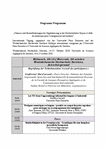 PDF: Programm zur interantionalen Tagung. Oktober 2018.