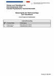 PDF: Wahlvorschläge zum Fakultätsrat der Fakultät PTI 2020.