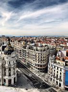Foto: Blick über die Dächer von Madrid.