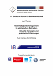 PDF: Programm. 11. Zwickauer Forum für Betriebswirtschaft.