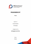 PDF Deckblatt Praxisbericht