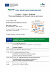 PDF: Programm zur Konferenz. Fachlich - Digital - Regional. Wirtschaftssprache Deutsch lehren und lernen.
