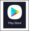 Screenshot: Icon des Play Store