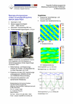 PDF: Beanspruchungsanalyse mittels Universalprüfmaschine ZWICK Z005/TN2A.