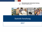PDF: Präsentation. Statistik Forschung 2017.