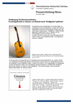 Forschungsbericht zu Gitarren von Richard Jacob "Weißgerber" publiziert