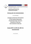 PDF: Bachelor Ordnung über das Auslandsstudium, 2013.