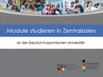 PDF: Präsentation. Module studieren in Zentralasien an der Deutsch - Kasachischen Universität.