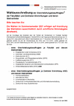PDF: Wahlausschreibung der Gleichstellungsbeauftragten 2021.