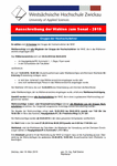 PDF: Ausschreibung der Wahlen zum Senat 2019.