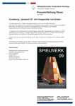 Ausstellung „Spielwerk 09“ ehrt Holzgestalter Gerd Kaden