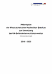PDF: Aktionsplan der Westsächsischen Hochschule Zwickau zur Umsetzung der UN-Behindertenrechtskonvention.