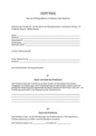 PDF: VERTRAG über ein Pflichtpraktikum im Rahmen des Studiums.