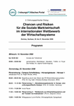 2. Ordnungspolitischer Dialog: Chancen und Risiken für die Soziale Marktwirtschaft im internationalen Wettbewerb der Wirtschaftssysteme