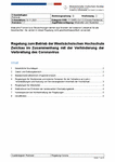 In dem PDF Dokument werden die ab 19.11.21 geltenden Corona-Bestimmungen an der Westsächsischen Hochschule Zwickau beschrieben.