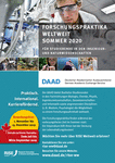 PDF: Rise Poster. Forschungspraktika weltweit im Sommer 2020.