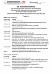 PDF: Programm. 13. Auswärtsseminar der Arbeitsgruppe Optische Technologien.