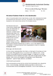 PDF: Pressemeldung. Kita betreut Studenten-Kinder bis in die Abendstunden.