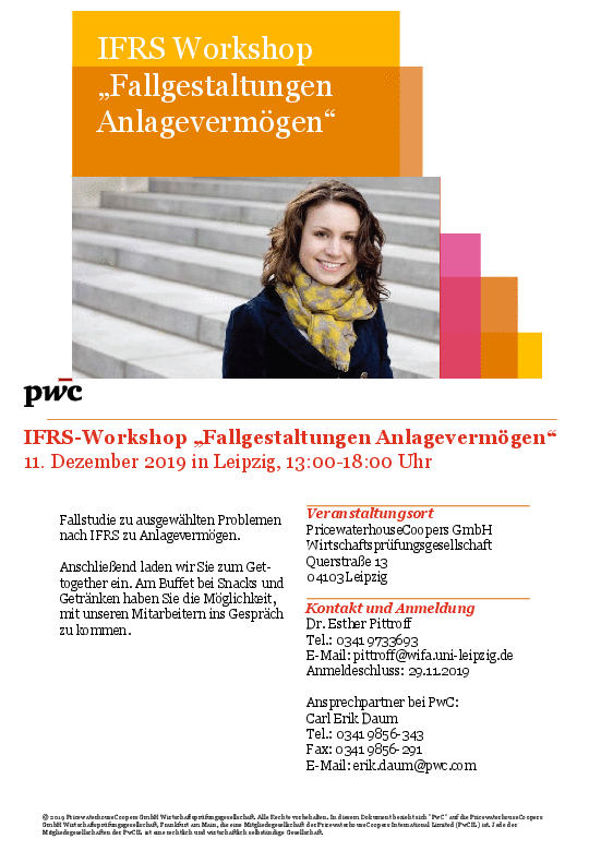 PDF: Einladung. IFRS-Workshop "Fallgestaltungen Anlagevermögen".