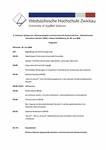 PDF: Programm. 2. Zwickauer Symposium "Mehrsprachigkeit und Interkulturelle Kommunikation". 2016.