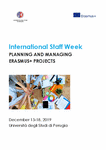 PDF: Programm. International Staff Week. Planning and Managing Erasmus+ Projects.
