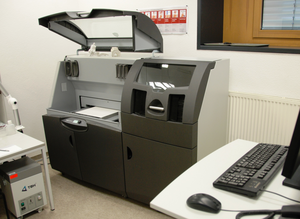Foto: 3D-Drucker im Labor LG S103 auf dem Campus Scheffelstraße.