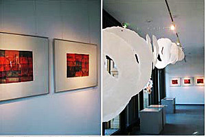 2 Fotos: Neue Ausstellung in der Galerie Angewandte Kunst Schneeberg