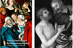 Fotorreihe: 2 Bilder. Schneeberger Reformationsretabel. Autor: Professor Dr. Thomas Pöpper