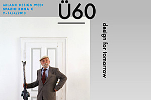 Titelfoto: Ü 60 Messe Mailand, mit älterem Herr im Anzug. 3. Auftritt in Milano, dem Mekka des Möbeldesigns