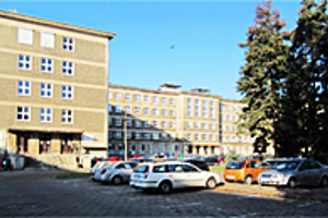 Foto: Ein Gebäude. Politechnika Łódzka (Technische Universität Lodz/Polen)