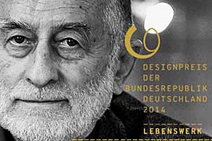 Foto: Prof. Karl Claus Dietel. Bundesdesignpreis/Kategorie Lebenswerk für den Produktdesigner Professor Karl Clauss Dietel.