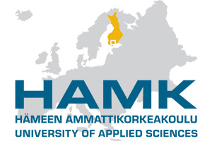 Logo: HAMK. Hämeen Ammattikorkeakoulu. University of Applied Sciences.