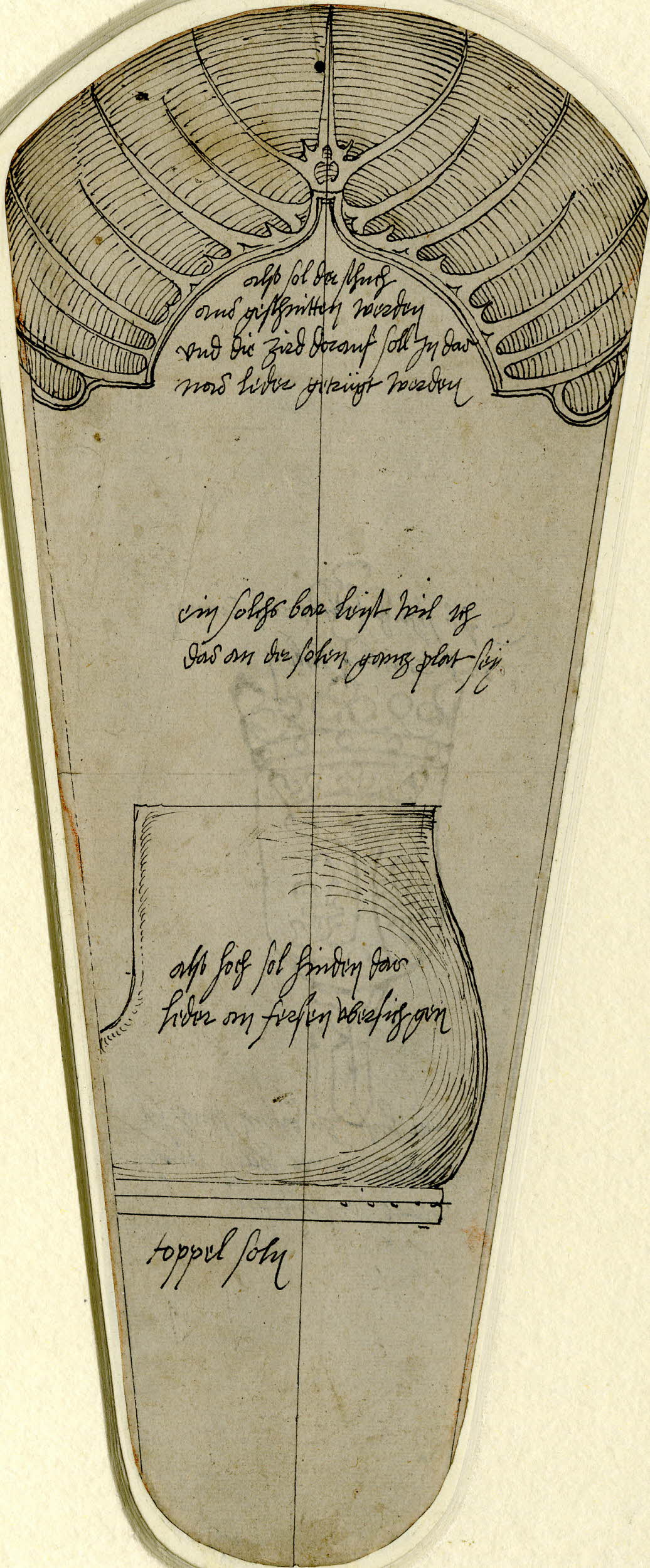 Foto: Abbildung einer Albrecht Dürer Zeichnung.