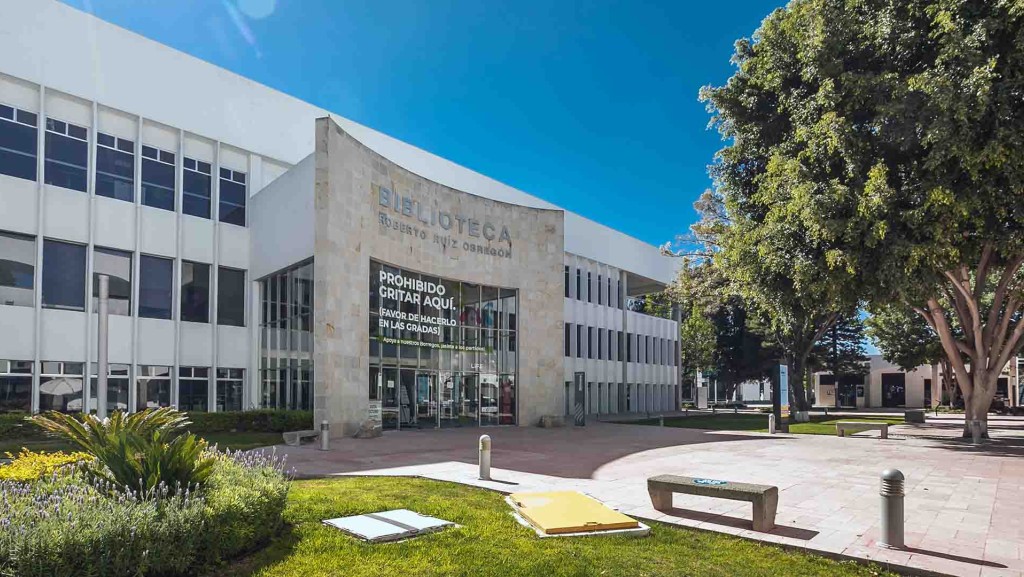 Foto: Bibliothek der mexikanischen Universität TEC in Santiago de Querétaro