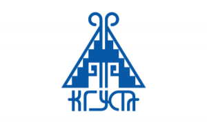 Logo der staatlichen Universität KSUCTA in Bischkek (Kirgisistan)