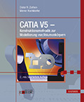 Foto: Buchtitel. CATIA V5 - Konstruktionsmethodik zur Modellierung von Volumenkörpern.