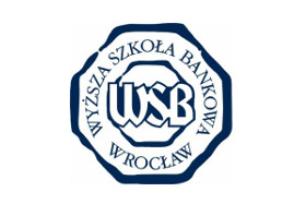 Logo: Hochschule. WSB Wrocław Poland.