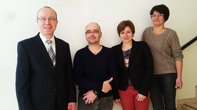 Gruppenfoto mit Prof. Dr. H.-Christian Brauweiler.