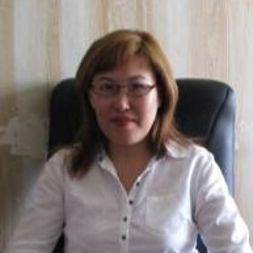 Photograph of Prof. Akmatova.