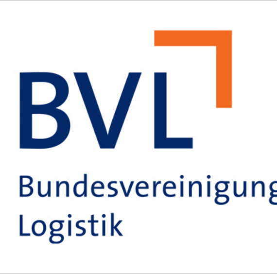 Logo: BVL. Bundesvereinigung Logistik.