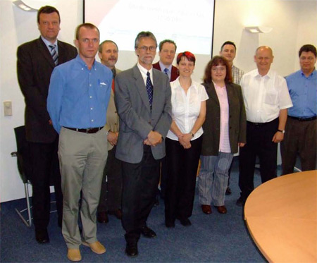 Internationales „Blade-Meeting“ der Firma Alstom Power Service GmbH am Institut für Produktionstechnik der WHZ