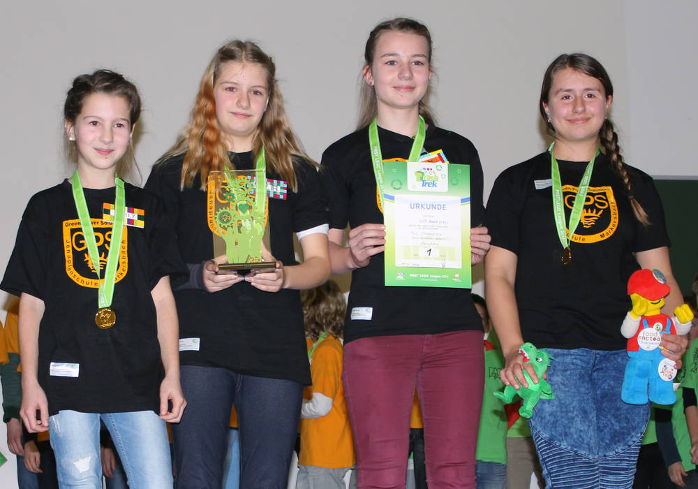 Das Team der Jenaplanschule Markersbach schafften den Sprung an die Spitze.